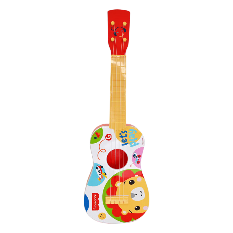 Fisher-Price Kids Ukulele Early Education Music Toy Infant Musical Instrument Lion Birthday Gift