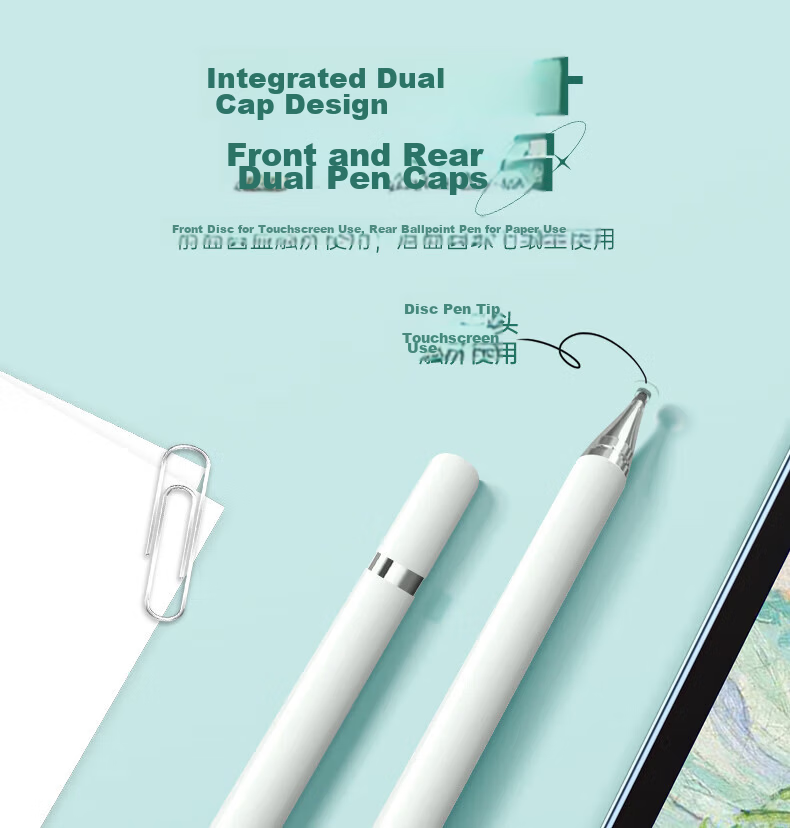 WITGOER Capacitive Stylus for IPad [LED Display] Compatible with Apple Pencil, Touchscreen, 2025 New Models, First And Second Generation, Air7 Mini6 Pro11/10 Magnetic Anti-Slip 6