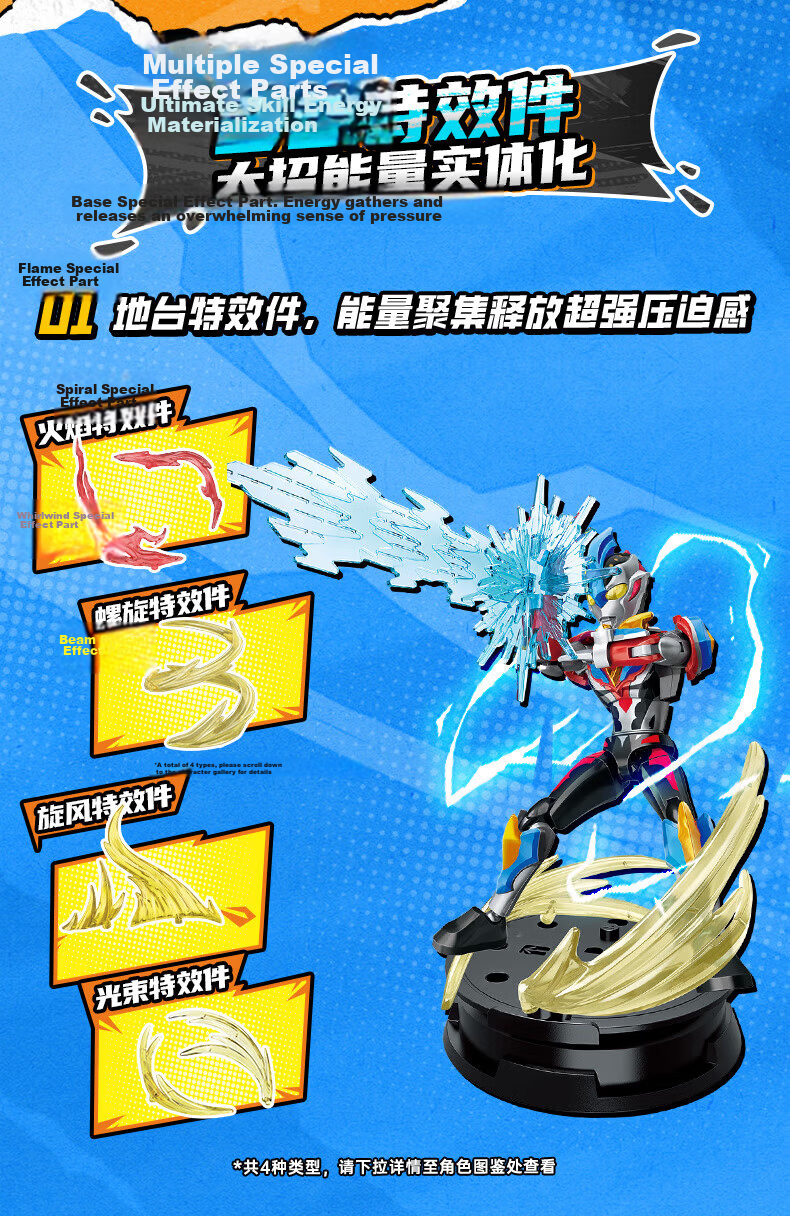 Fun Childhood Ultraman Building Block Toy ZERO Infinity Edition Series 2 Single Box Zero Galaxy Figure Birthday Gift 5