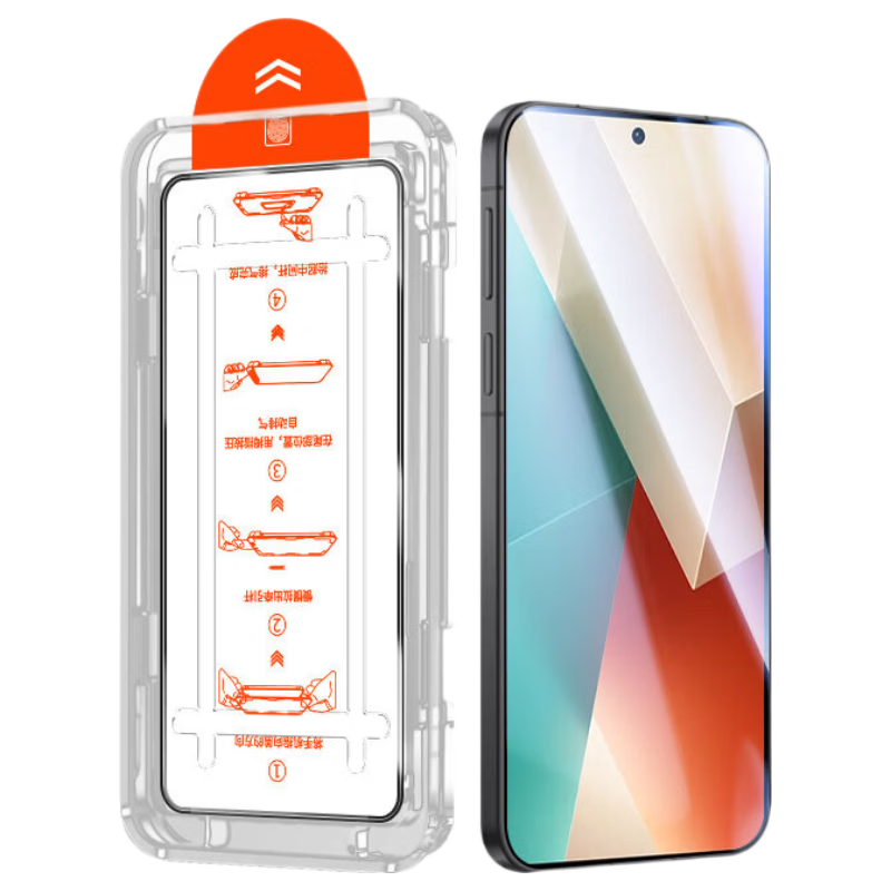 Mingying Compatible [High-Definition 2-Piece Dust-Free Chamber], OPPO RENO7PRO Tempered Glass Screen Protector, Full-Screen Tempered Glass, High-Definition Transparent Phone Protective Film, Shatterproof, Dust-Free Chamber