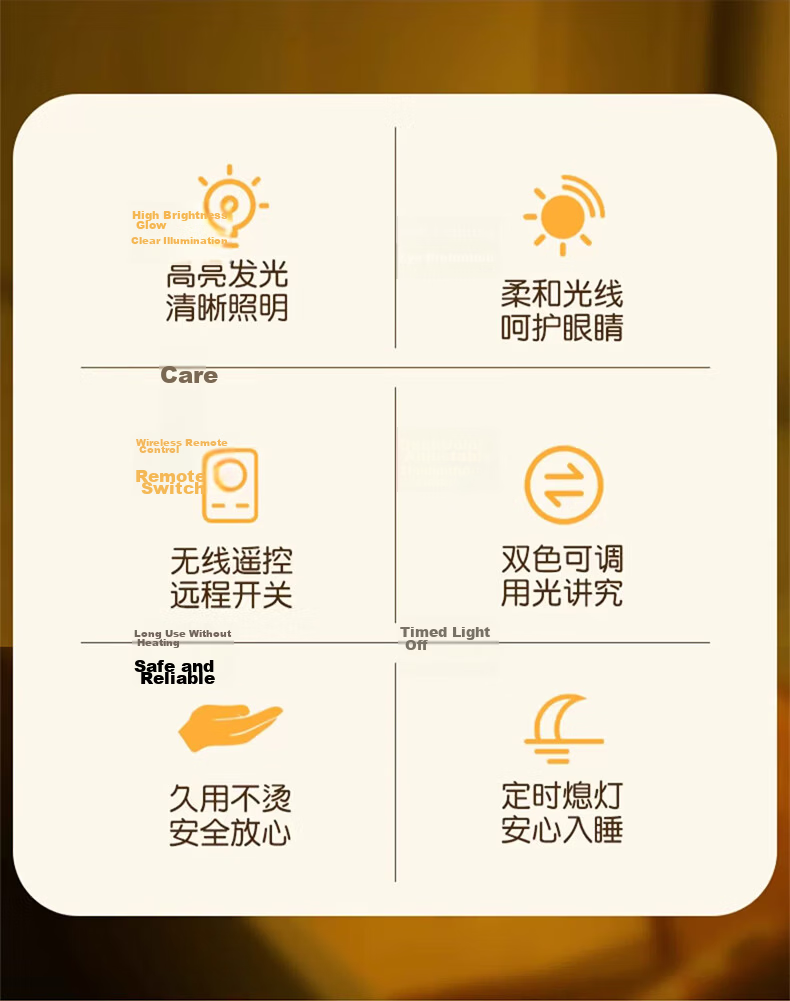 Datouren Remote Control Night Light, Baby Feeding Lamp, Bedroom Bedside Lamp, Plug-In Timer Light, Maternal And Infant Sleep Companion Light, Nighttime Light 2