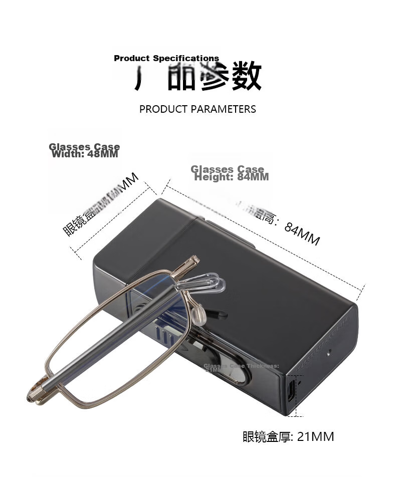 Mushe Reading Glasses for Men And Women, Foldable Anti-Blue Light Presbyopic Glasses, High Definition Portable Japanese Imported Reading Glasses from Top Brand 15