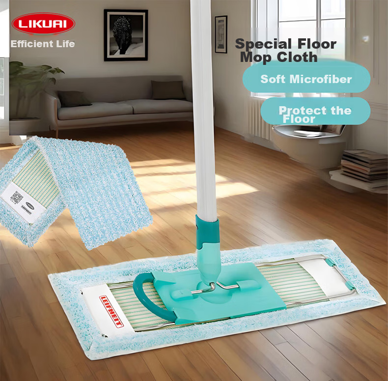 Likui German Imported Flat Mop Replacement Cloth 1 Piece Universal Floor Cleaning Cloth 3