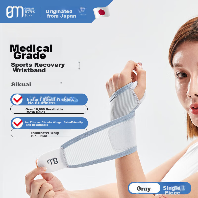 BM Medical Trigger Finger Wrist Brace Anti-Sprain Mouse Hand Thumb Joint Support Sports Wristband