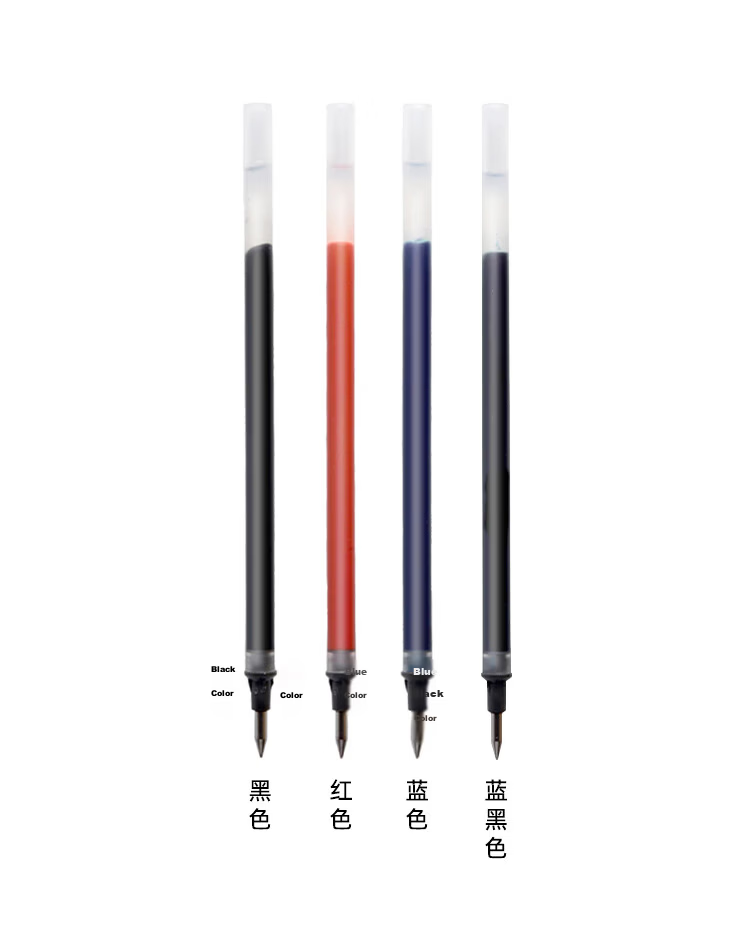Uni Mitsubishi [Back to School Season] UMR-1 Gel Pen Refills (Compatible with UM-151 Pen) Black 0.5mm 12-Pack 8