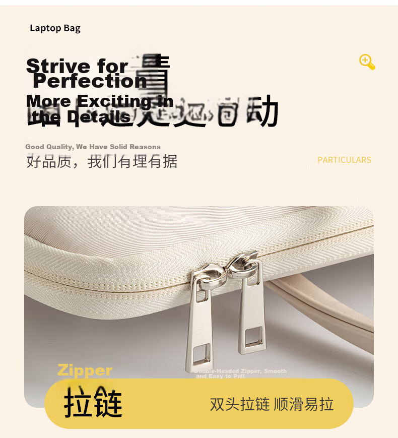 WOMT Laptop Bag for Women, Handheld Briefcase, 13/14 Inch, Suitable for Apple Macbook, Stylish Design for Female Users 7