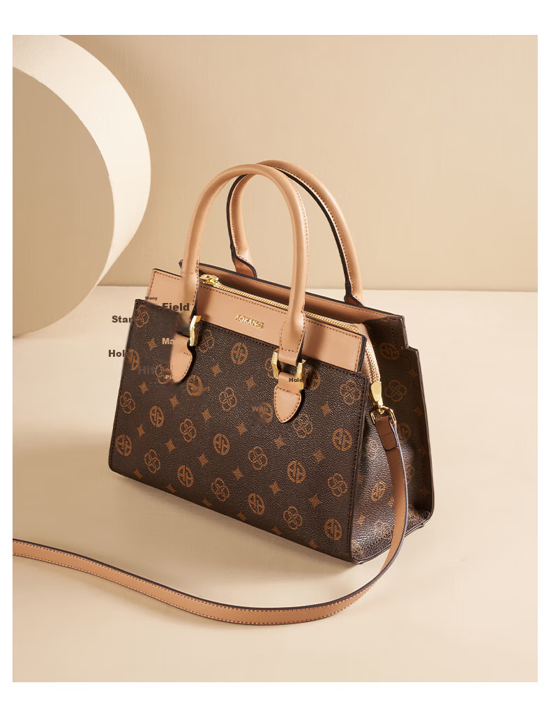 Aokang Women's Bag 2026 New Trend Large Capacity Handbag Lightweight Luxury Crossbody Shoulder Bag Birthday Gift for Mom and Wife 9
