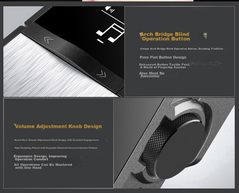 Aigo EROS TEN Wireless Sports MP3 Lossless Music Player HIFI Mini Clip DSD Student Gray 8
