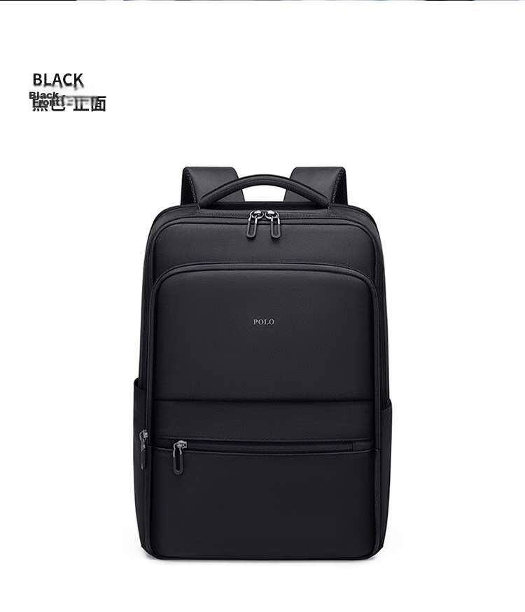 POLO Men's Business Backpack 15.6/16 Inch Laptop Bag Large Capacity Commuter Travel Bag 23