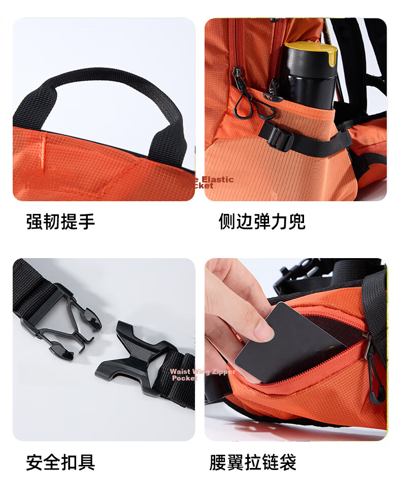 CAMEL [Poxiao] Lightweight Hiking Backpack for Women, Outdoor Trekking Backpack, Casual Travel Mountaineering Backpack for Men, 7148 15