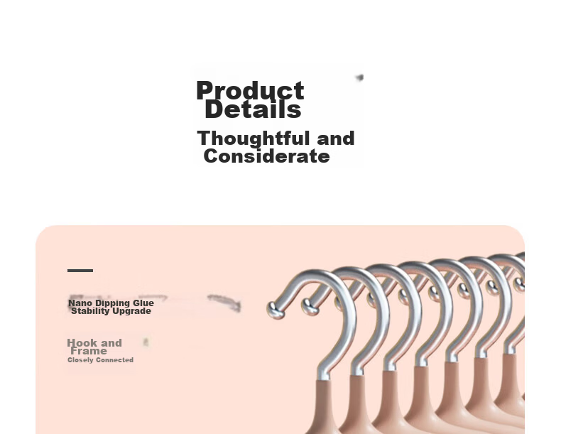 Siwangongli Clothes Hanger, Home Use, Non-Slip, Anti-Shoulder Angle, Thickened And Reinforced, for Hanging Large Clothes 13