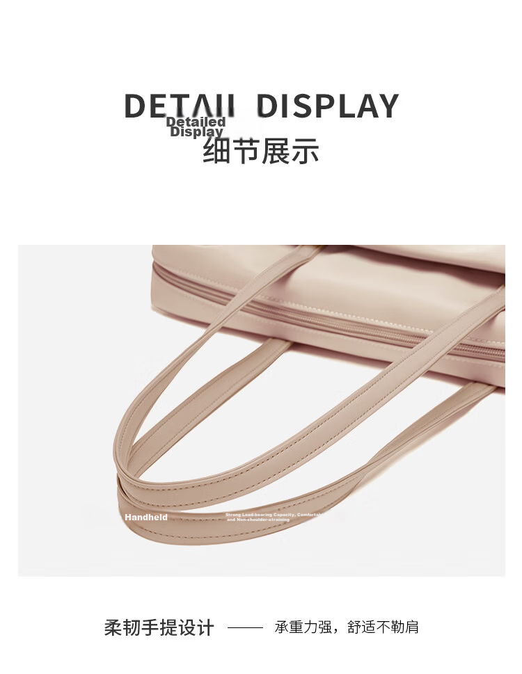 POLO Laptop Bag, Women's Briefcase, Business Commute Tote Bag, 14/15-Inch Computer Bag, Handbag, Gift for Girlfriend 24