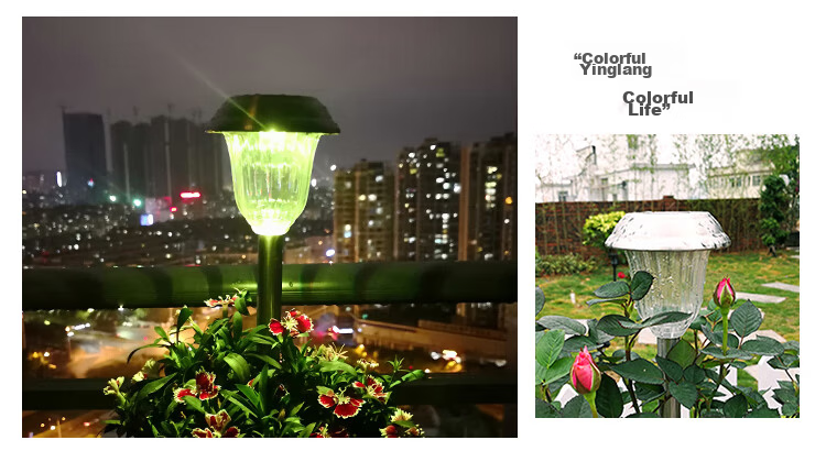 Intelamp Solar Lawn Light, Garden Villa Garden Home Waterproof Outdoor Ground Stake Grass Light, Atmosphere Decorative Landscape Light 11