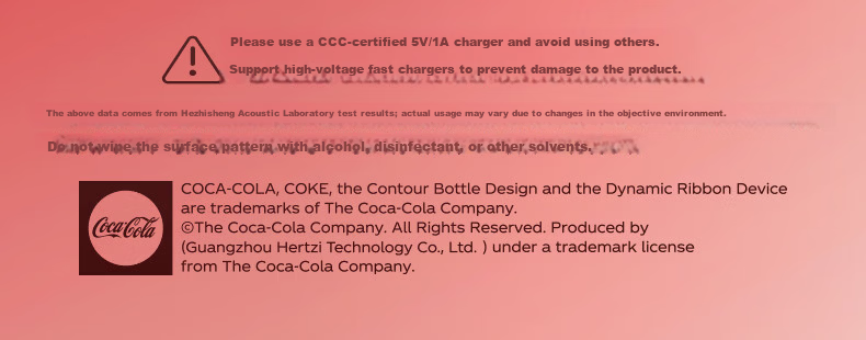 Coca-Cola T65 Bluetooth Earphones, Semi-In Design, High-Quality Sound, Long Battery Life, Sports And Gaming Wireless Headphones, Latest 2026 Model, Suitable As A Gift for Men And Women, Compatible with Apple, Xiaomi, Huawei 11