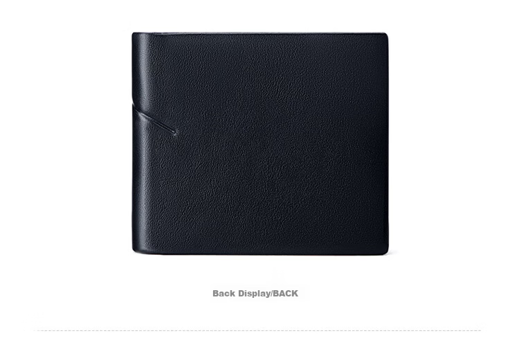 GOLF Men's First Layer Cowhide Horizontal Wallet Multi-Card Short Thin Wallet Gift Box Set for Boyfriend 20