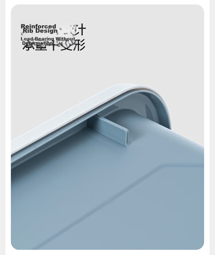 Xitianlong Thickened Large Plastic Clothes Storage Box 41L Single Pack No Wheels for Snacks Toys Car Organization 14