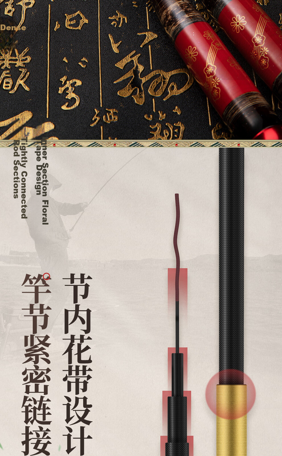 Shensha 3.9-Meter Yulingcui Ultra-Short Fishing Rod, Handheld Stream Fishing Pole, Portable Pocket-Sized Fishing Rod, 28-Tune Small Item Pole, Fishing Tackle 16