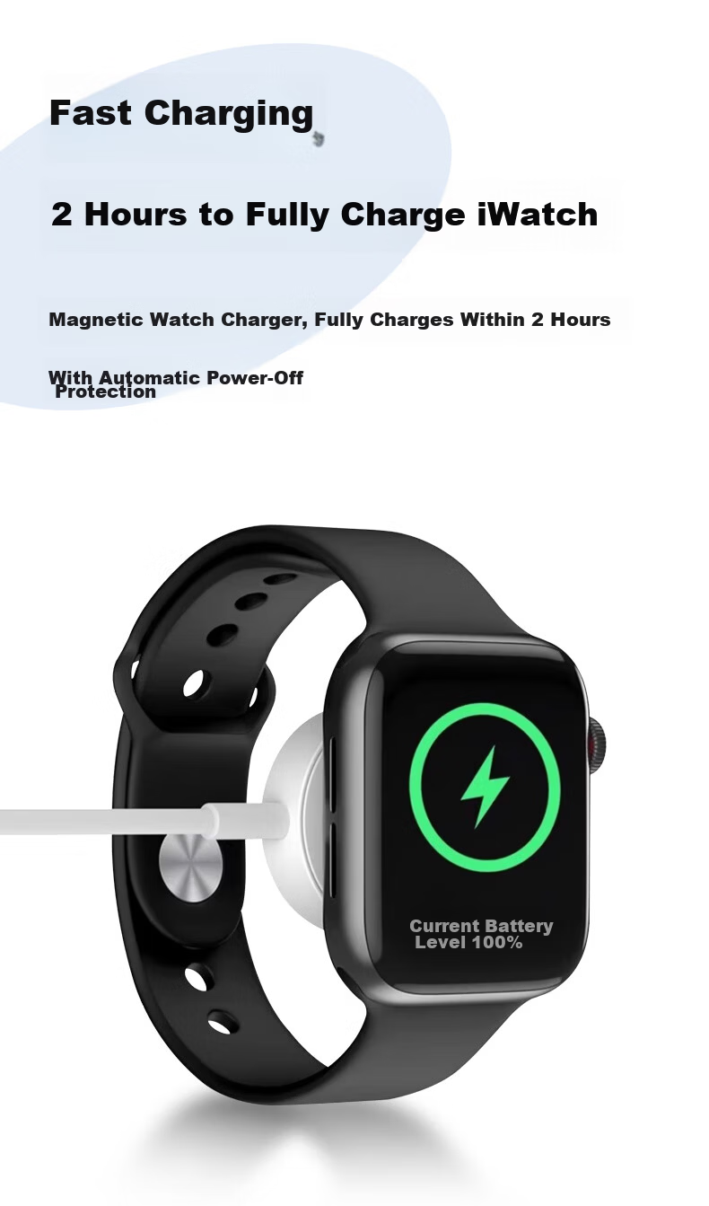 Masentek Wireless Charger Magnetic Dock for Apple iWatch Series 9/8/7/6/5/4/3/2/SE/Ultra Universal USB/Type-C 11