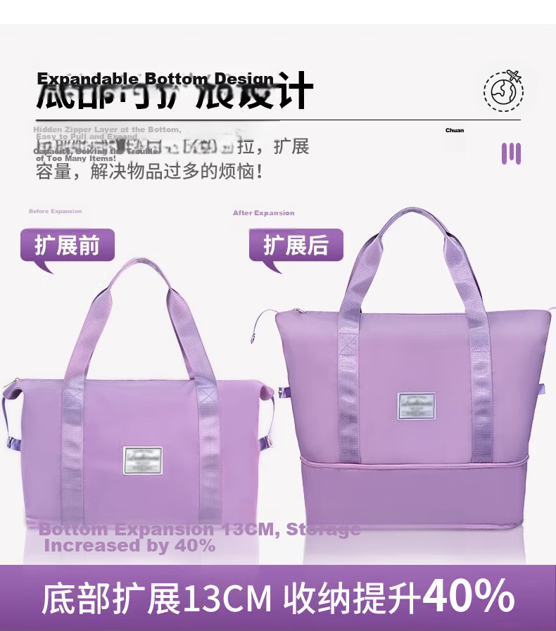 Jing Hui Si Chuang 600D Oxford Cloth Moving Packing Bag Travel Bag Courier Woven Bag Quilt Storage Bag Organizer Luggage Bag 7
