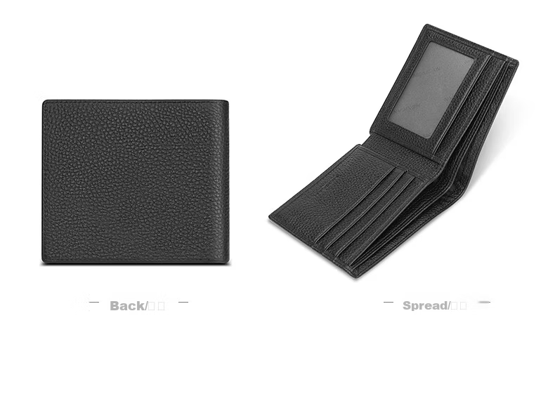 MEXICAN Genuine Top-Grain Leather Short Wallet for Men, High-Quality Gift Box Birthday Present for Boyfriend Or Father 13