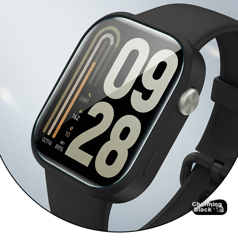 CHENSONG Milanese Metal Magnetic Strap for Redmi Watch 6/5/4, Universal Black Wristband for Men 14