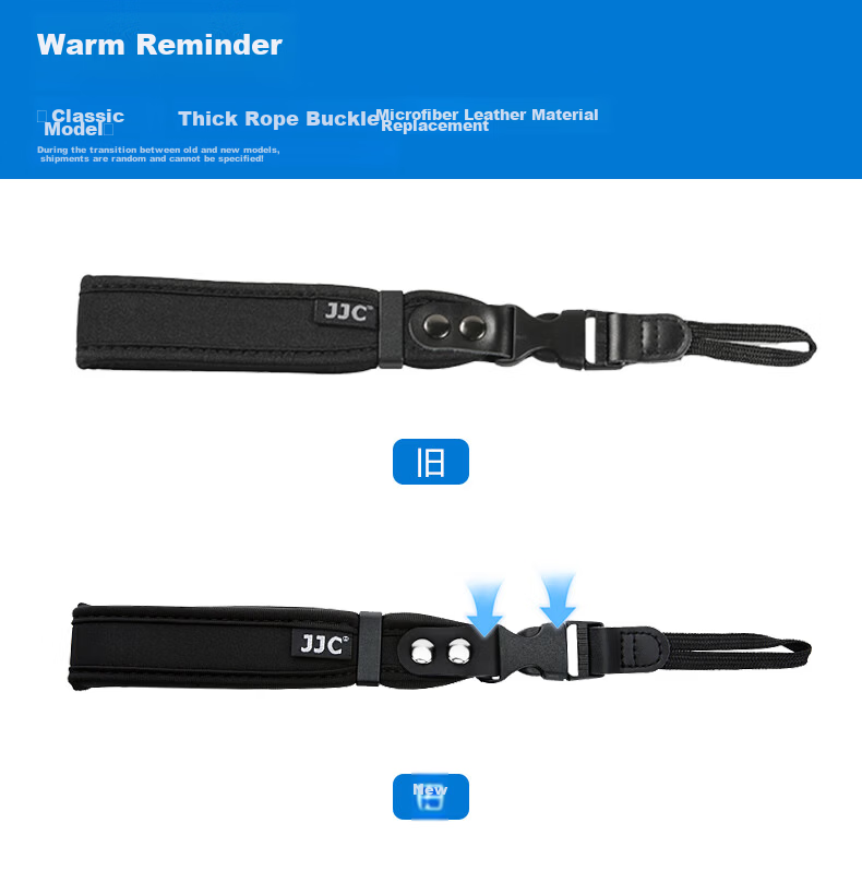 JJC Comfort Series Camera Wrist Strap Hand Strap Wristband for Sony Nikon Z30 Z50 Canon Fuji DSLR Mirrorless (Random New or Old Version) 1