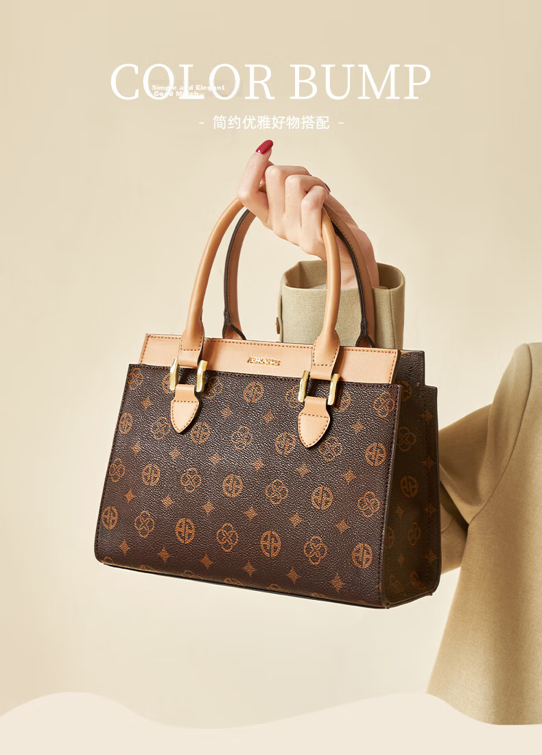 Aokang Women's Bag 2026 New Trend Large Capacity Handbag Lightweight Luxury Crossbody Shoulder Bag Birthday Gift for Mom and Wife 2