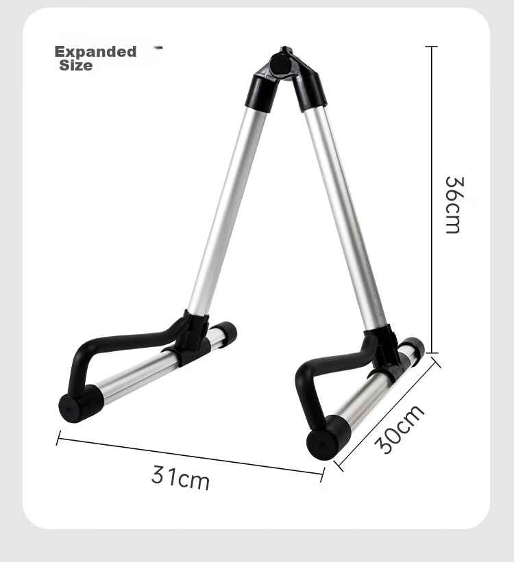 AODSK AW-GS11B Guitar Hook Wall Mount, Solid Wood Guitar Stand, Acoustic Guitar And Violin Universal Stand, Black Walnut Wood 10