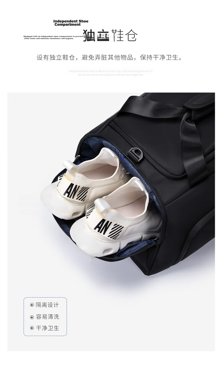 GOLF Travel Bag Multi-Use Shoulder Handheld Luggage Bag Men's Sports Gym Business Backpack Double Shoulder Travel Backpack 15