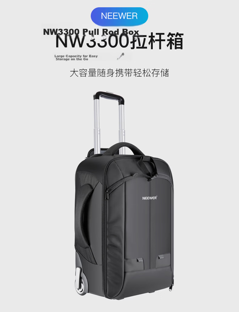 NEEWER DSLR Camera Bag, Shoulder Photography Bag, Digital Bag, Nylon Material Travel Backpack, Multifunctional Camera Bag, Professional Universal Bag 1