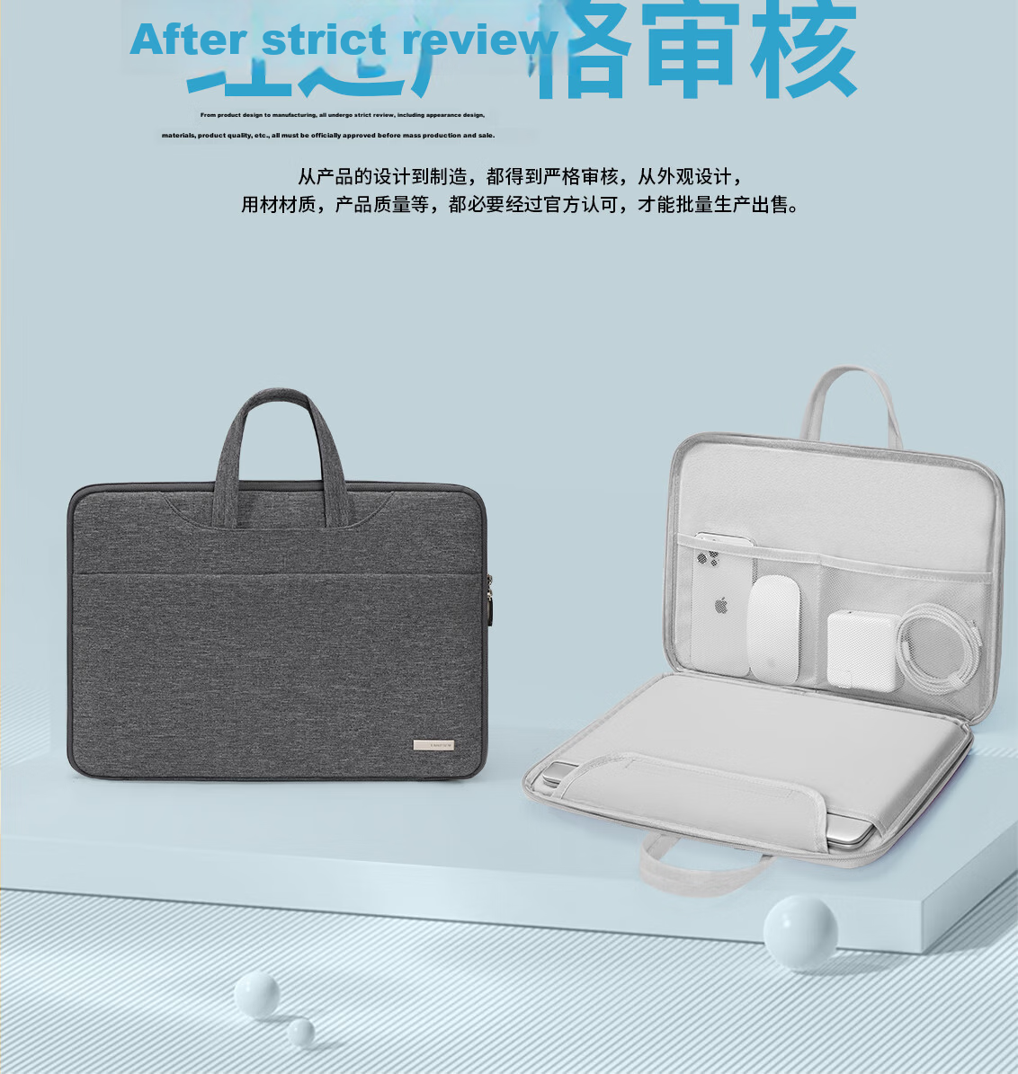 Taikesen Laptop Bag Handheld Notebook Case Suitable for Apple Macbook 14-Inch, Huawei, Lenovo, Business Style for Men And Women, High Aesthetic Value 18