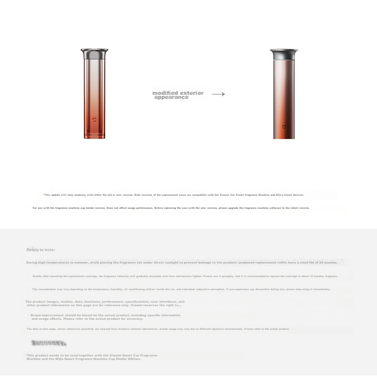 Mijia Fragrance Diffuser Replacement Cartridge, Morning Pine SU7, Xiaomi Car Companion, Perfume Diffuser for Indoor Use 17