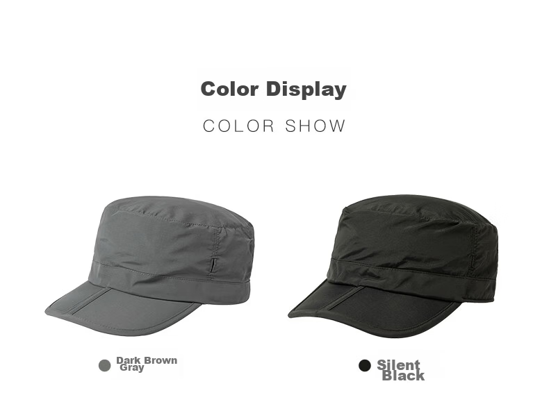 Siggi Men's Spring Summer Flat Cap Outdoor Baseball Cap Sunshade Adjustable Duckbill Hat 22