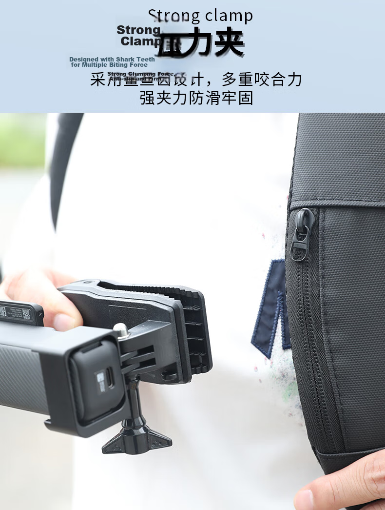Qiye Head Strap Mount Bracket Base for DJI Pocket 3, Pocket 4, Osmo First Vision Camera Accessories 5