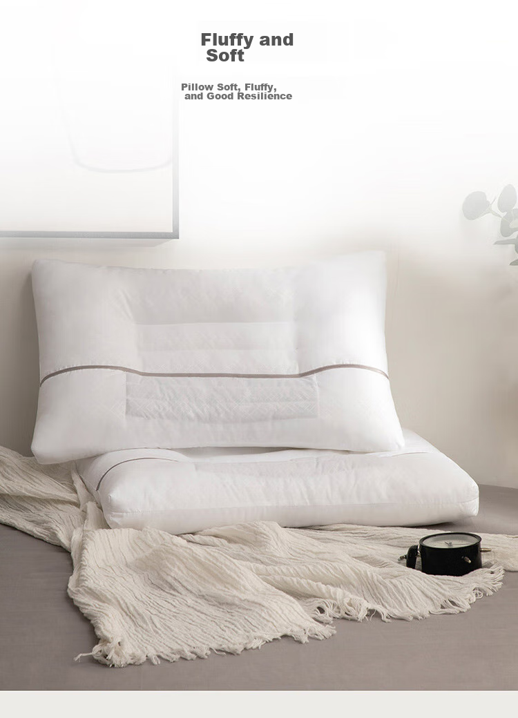 Dohia Home Textile Pillow, Cassia Seed Buckwheat Pillow Core Herbal Flower Pillow for Students And Adults, Cervical Spine Pillow, Single Piece 70*45cm 8