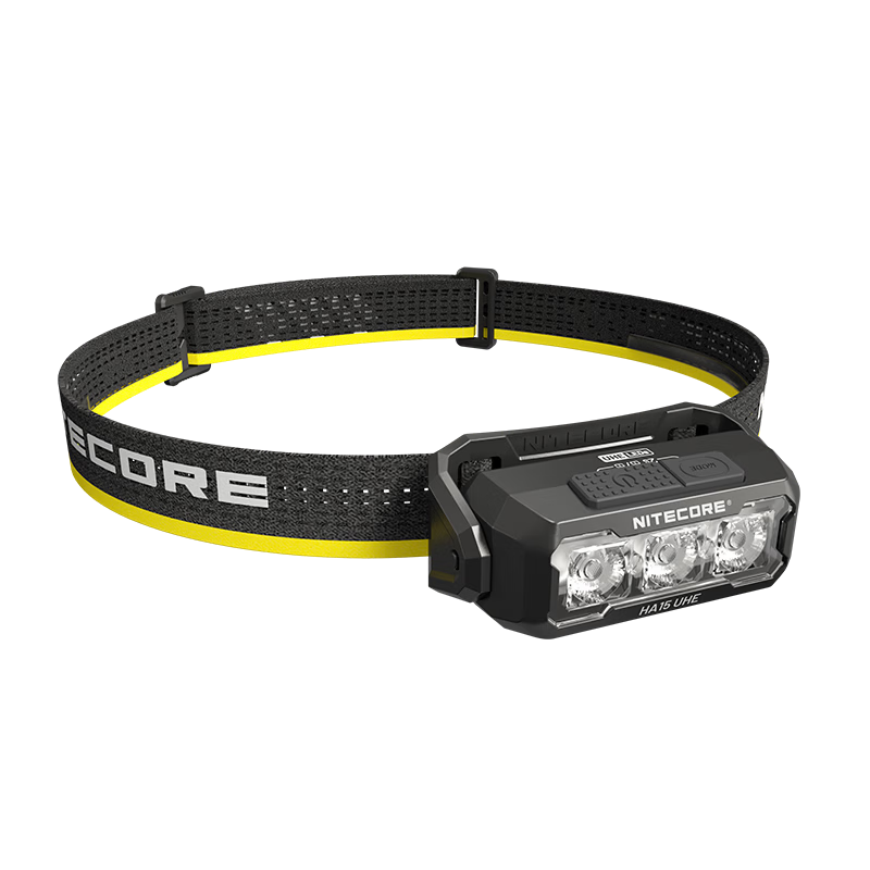 NITECORE HA15 UHE Outdoor Lightweight Portable Headlamp Night Running Camping Lighting AA Battery Replaceable