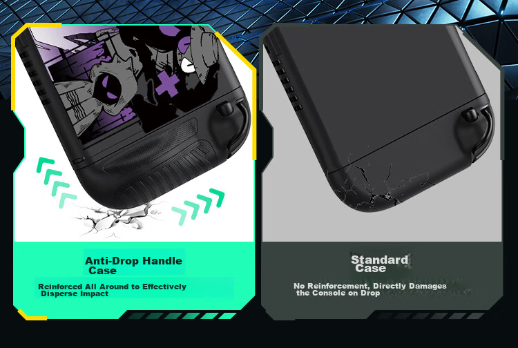 Jemdo Nintendo Switch 2 Protective Case NS2 Elevated Silicone Handle Split Skin-Friendly Shockproof Soft Cover Charging Dock Storage Bag Full Game Console Accessories Set 13