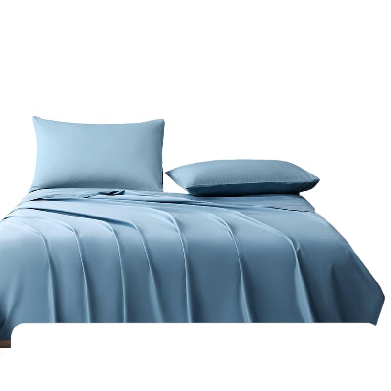 CROWN Single Cotton Bed Sheet 60s 1.8x2.3m 100% Cotton A-Class Student Dormitory Hotel Dustproof Duvet Cover