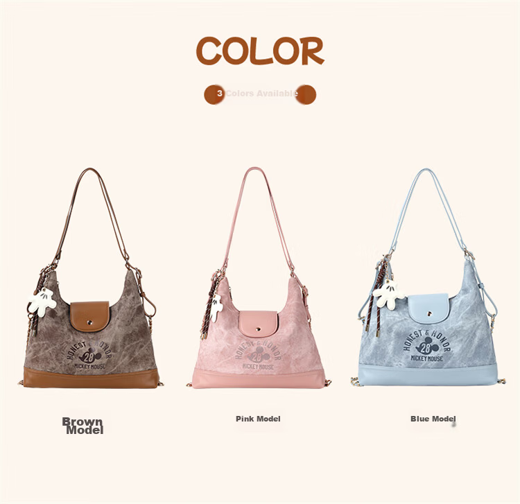 Disney Women's Backpack Multifunctional Fashionable Girl's Shoulder Bag Birthday Gift Box Set 26
