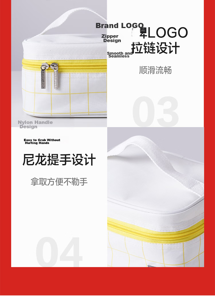 LOCK&LOCK Heat-Resistant Glass Food Storage Container Microwave Lunch Box 1020ml with Lunch Bag for Office Workers and Students 12