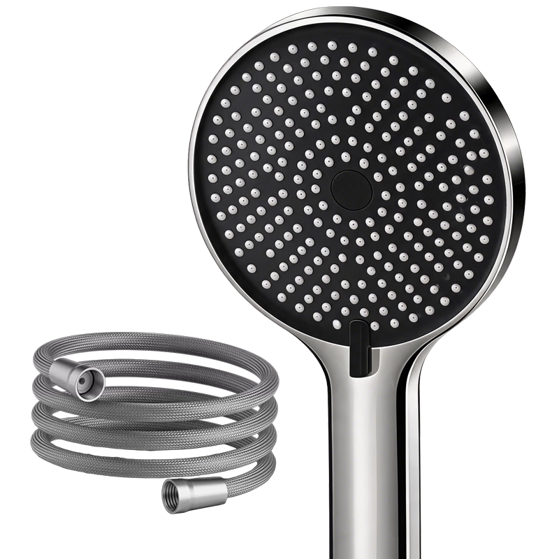 HSPA High-Pressure Shower Head Bathroom Handheld Shower Head Set with Five-Level Pressure Control And Large Panel Spray Head 5181