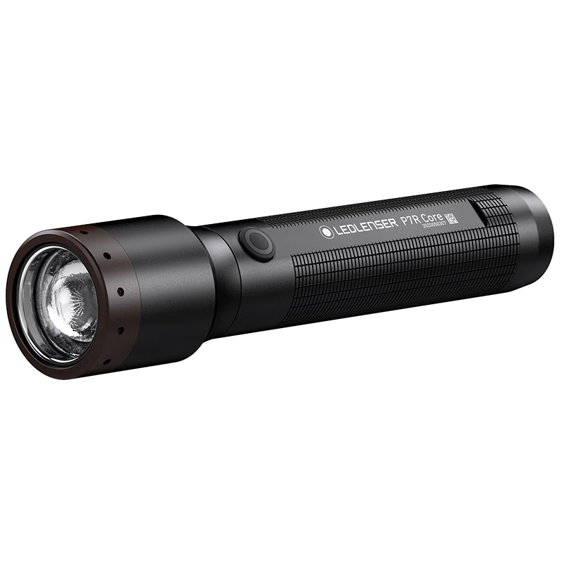 LED LENSER Germany High-Power Flashlight P7R Long Battery Life Ultra-Bright Military Rechargeable Outdoor Lighting Waterproof Zoom for Hiking Diving