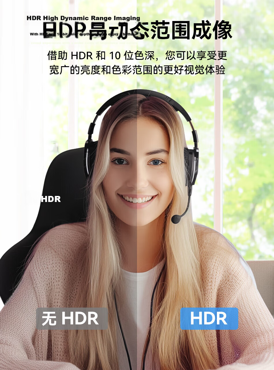 EMEET Yimi S600 Live Streaming Camera, 4K Ultra HD Beauty Enhancement, Computer Video Conference Online Class USB External Webcam with Desktop Stand 6