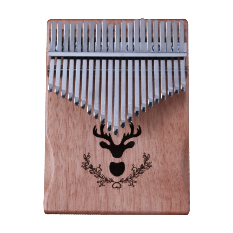 Asasi 21-Key Kalimba Thumb Piano Finger Piano Birthday Gift for Beginners Adults Children Musical Instrument Natural Wood Color