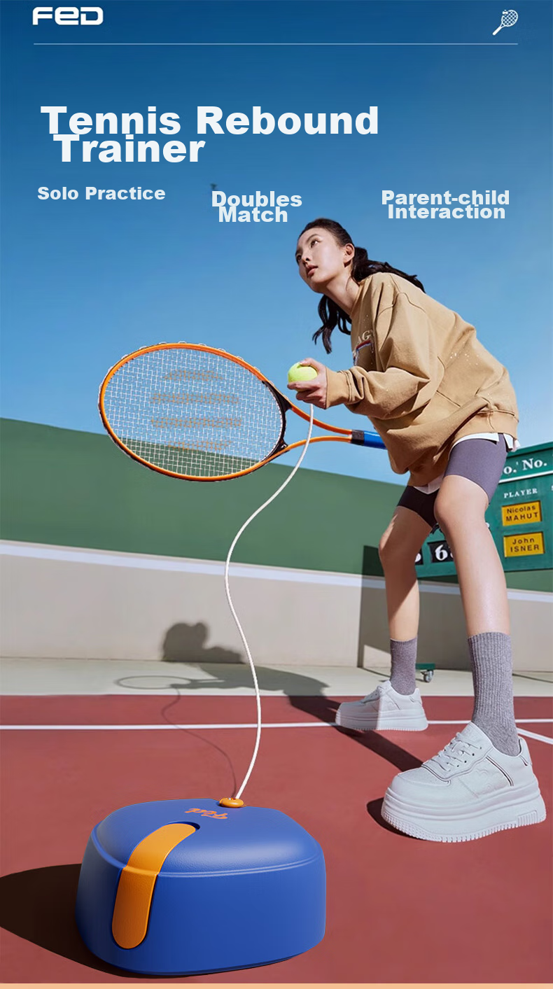 FEIERDUN Tennis Racket Base, Tennis Training Device, Stringing Rebound Ball Universal Base, Thickened And Reinforced 2
