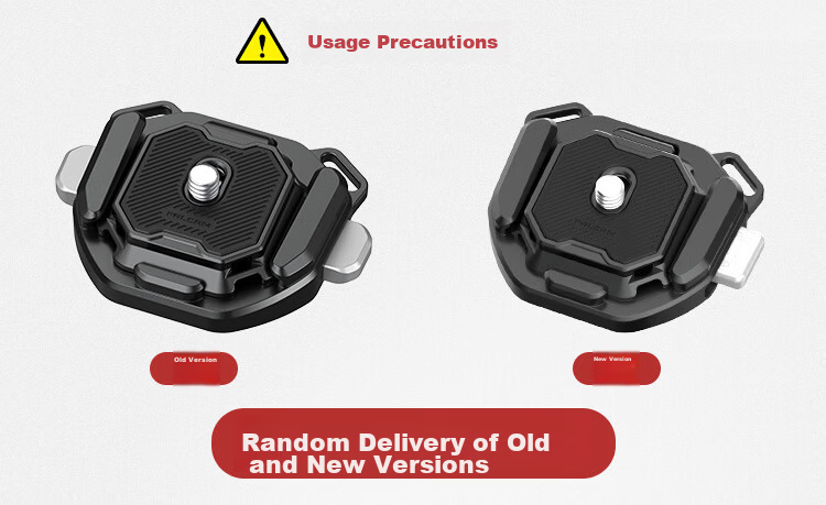 Ulanzi F38 Backpack Quick-Release Kit V2, Fast-Install And Quick-Detach Kit, Backpack Shoulder Strap Quick-Release Plate, Camera Stabilizer Base, Sliding Rail Camera Mount 1