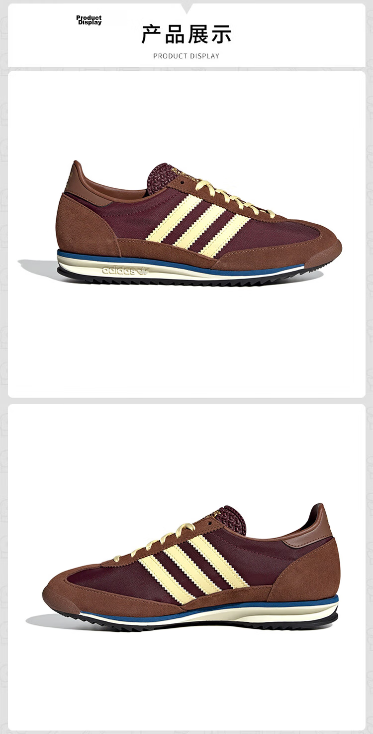 Adidas Women's Originals SL72 SHOES Casual Sneakers IE3425 Size 39 US6 2