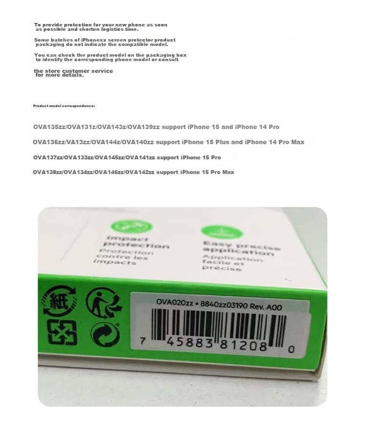 BELKIN Apple iPhone 15 Pro Tempered Glass Screen Protector Privacy Anti-Spy Film Antibacterial Shockproof OVA149 21