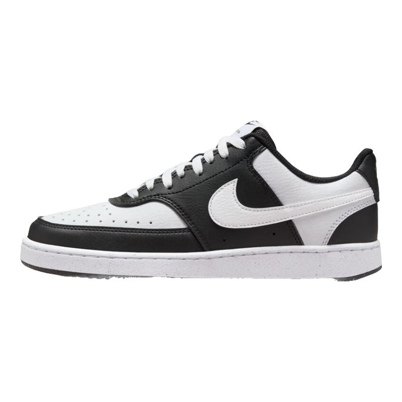 Nike Women's Court Vision Shock Absorption Sneakers DH3158-003 Black White Size 38