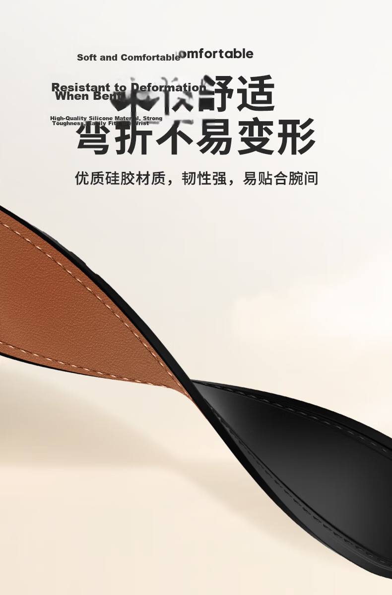 Weiqiantu [Magnetic Genuine Leather] Watch Strap Compatible with Huawei GT7/GT6/GT5/Pro, Watch6/5/pro/watch4pro, Buds2/GT4/3, Feifan Dashi 2 7